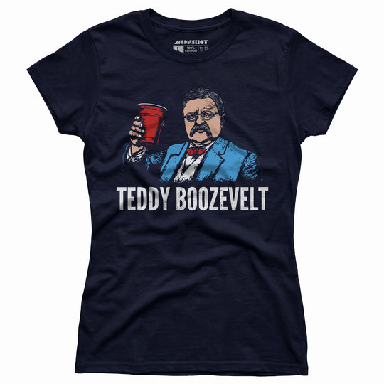 Teddy Boozevelt - Women's T-Shirt
