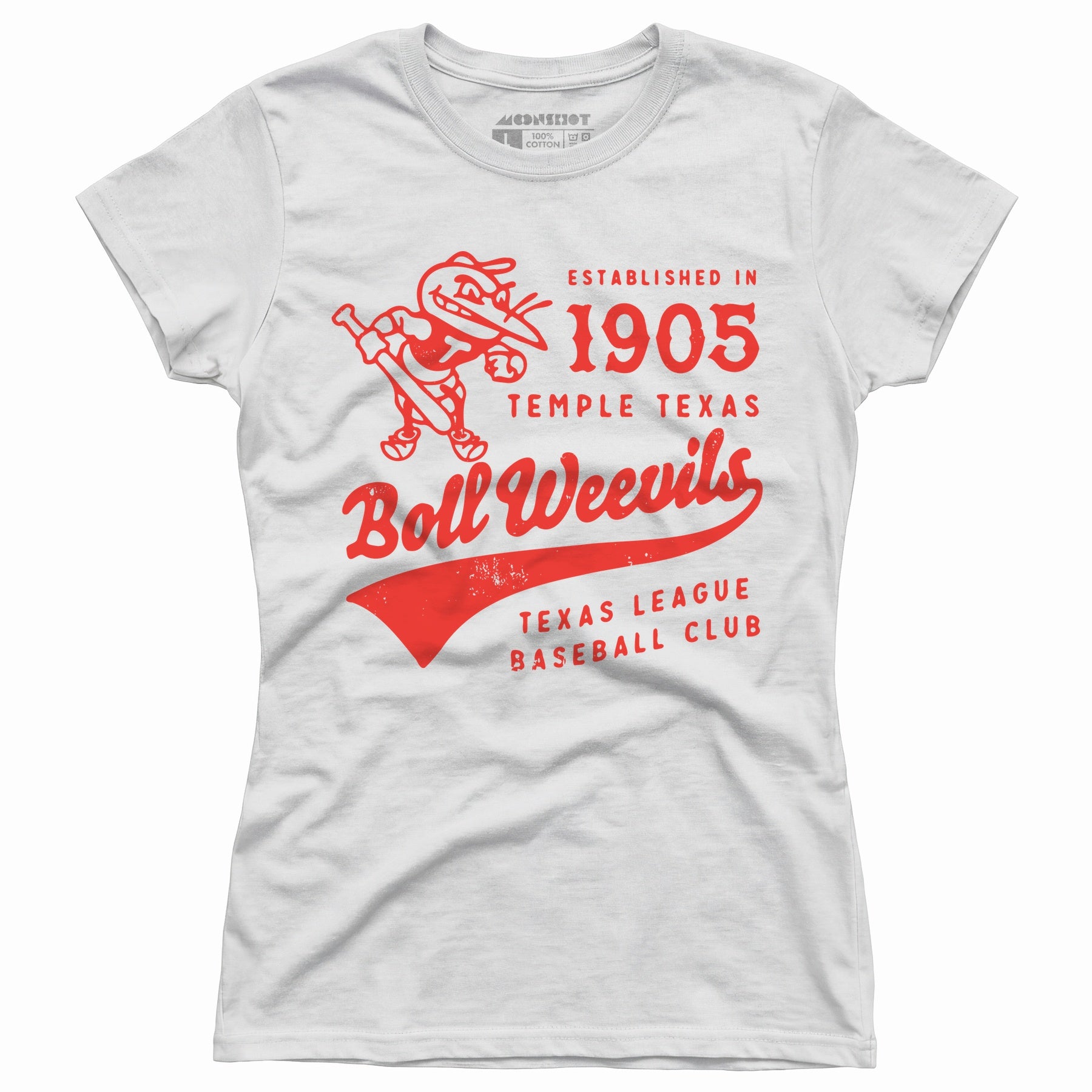 Temple Boll Weevils - Texas - Vintage Defunct Baseball Teams - Women's T-Shirt