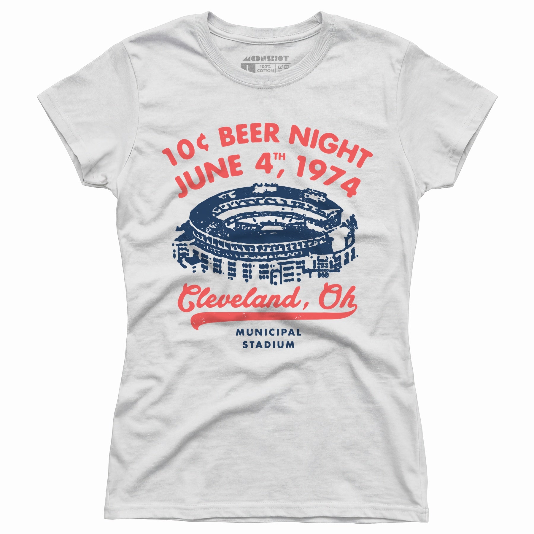 Ten Cent Beer Night - Cleveland Ohio - Women's T-Shirt