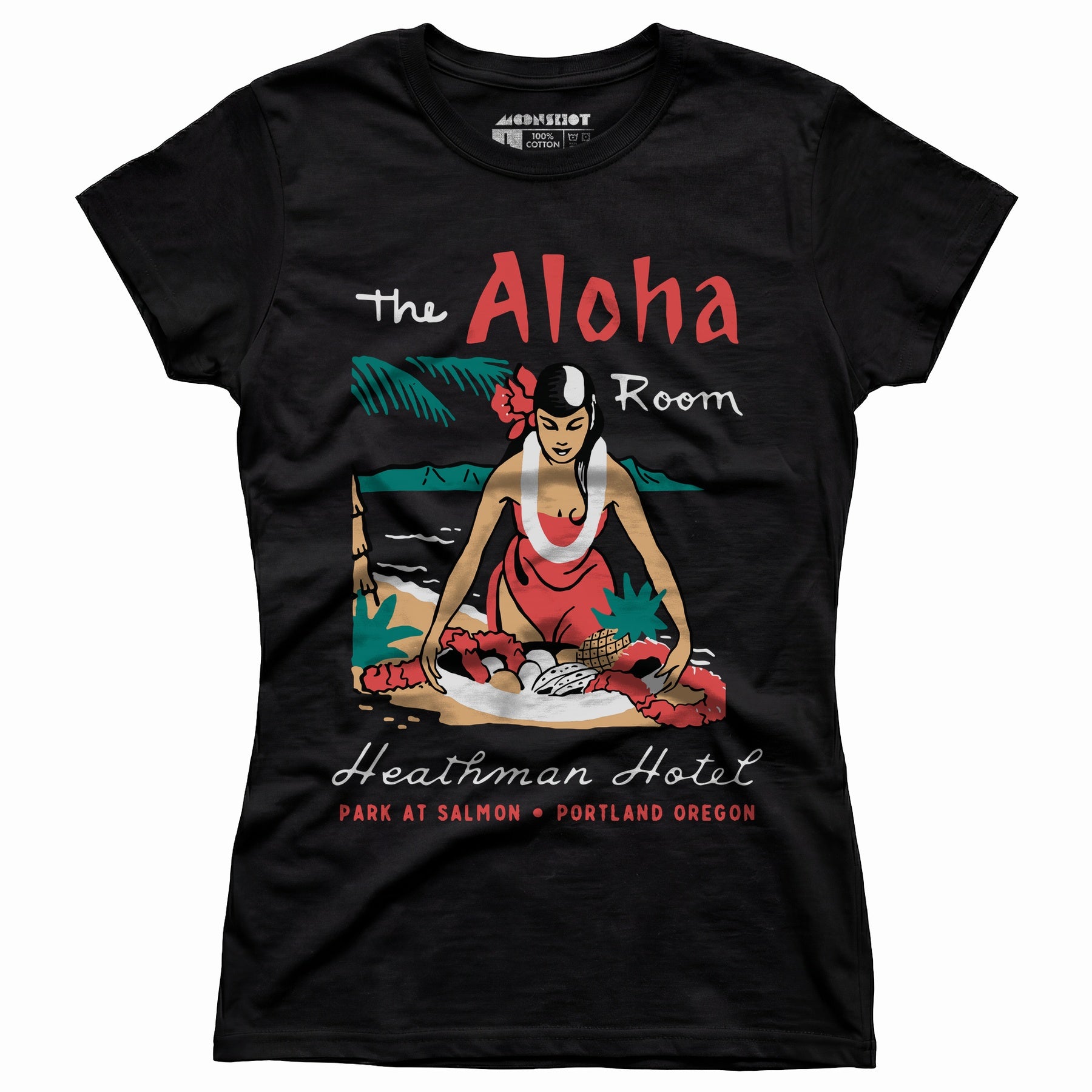 The Aloha Room - Portland, OR - Vintage Tiki Bar - Women's T-Shirt