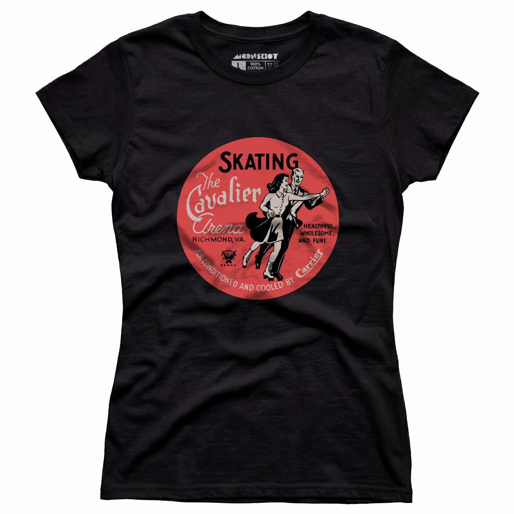 The Cavalier Arena - Richmond, VA - Vintage Roller Rink - Women's T-Shirt