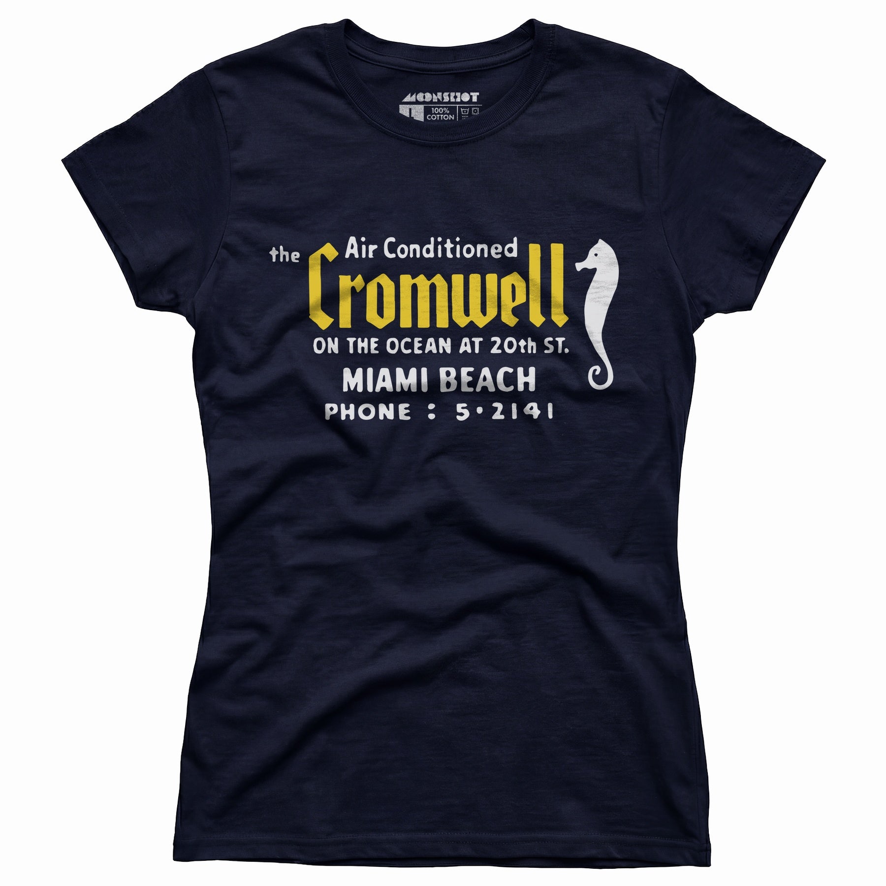 The Cromwell - Miami Beach, FL - Vintage Hotel - Women's T-Shirt
