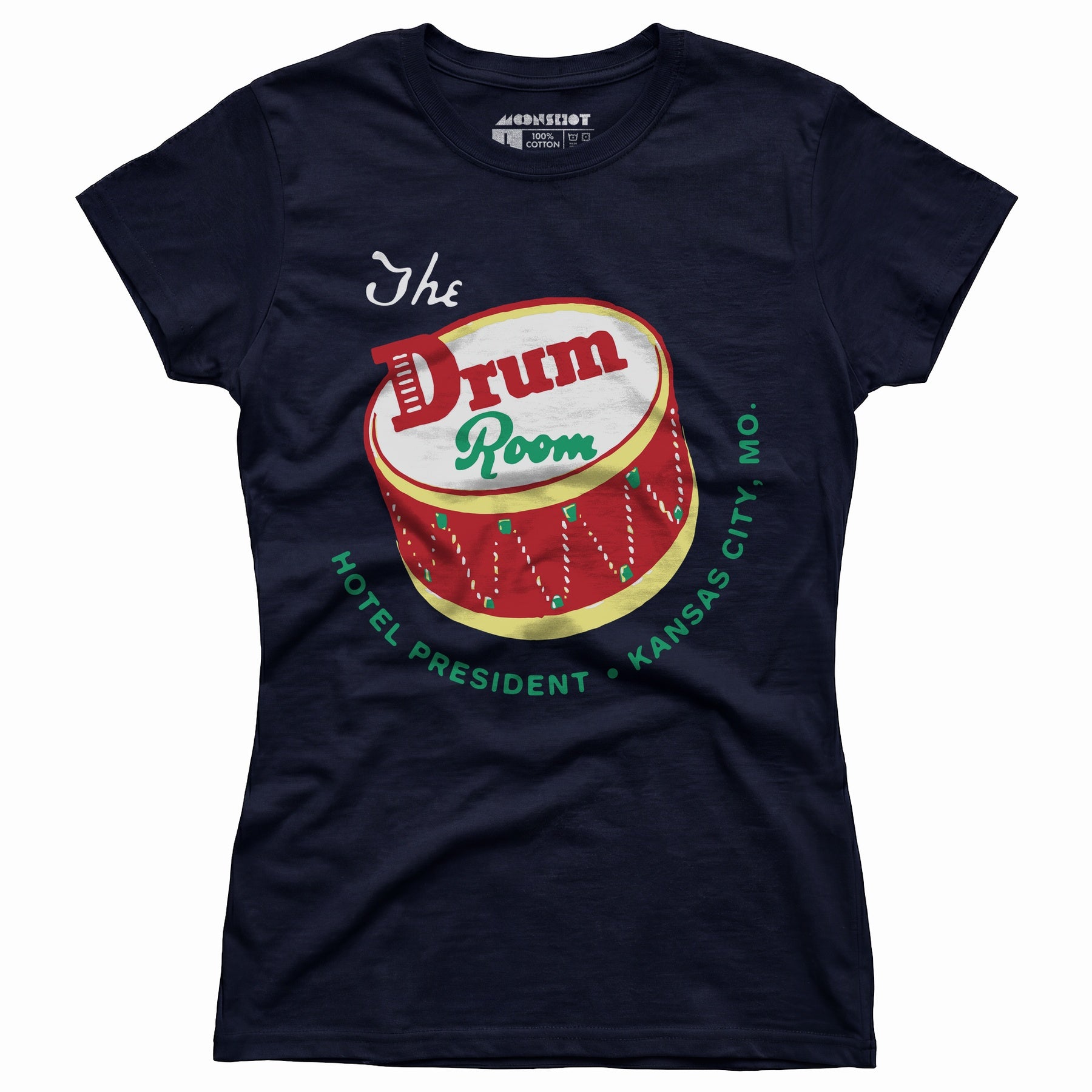 The Drum Room - Kansas City, MO - Vintage Restaurant - Women's T-Shirt