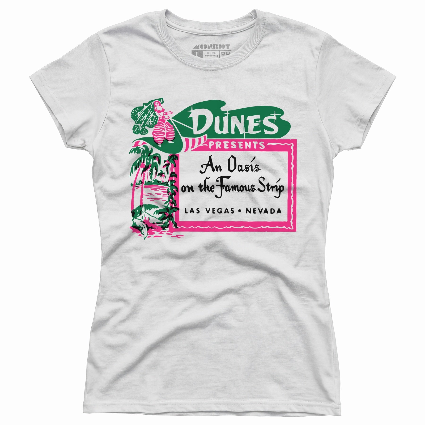 The Dunes - Oasis on the Strip - Vintage Las Vegas - Women's T-Shirt