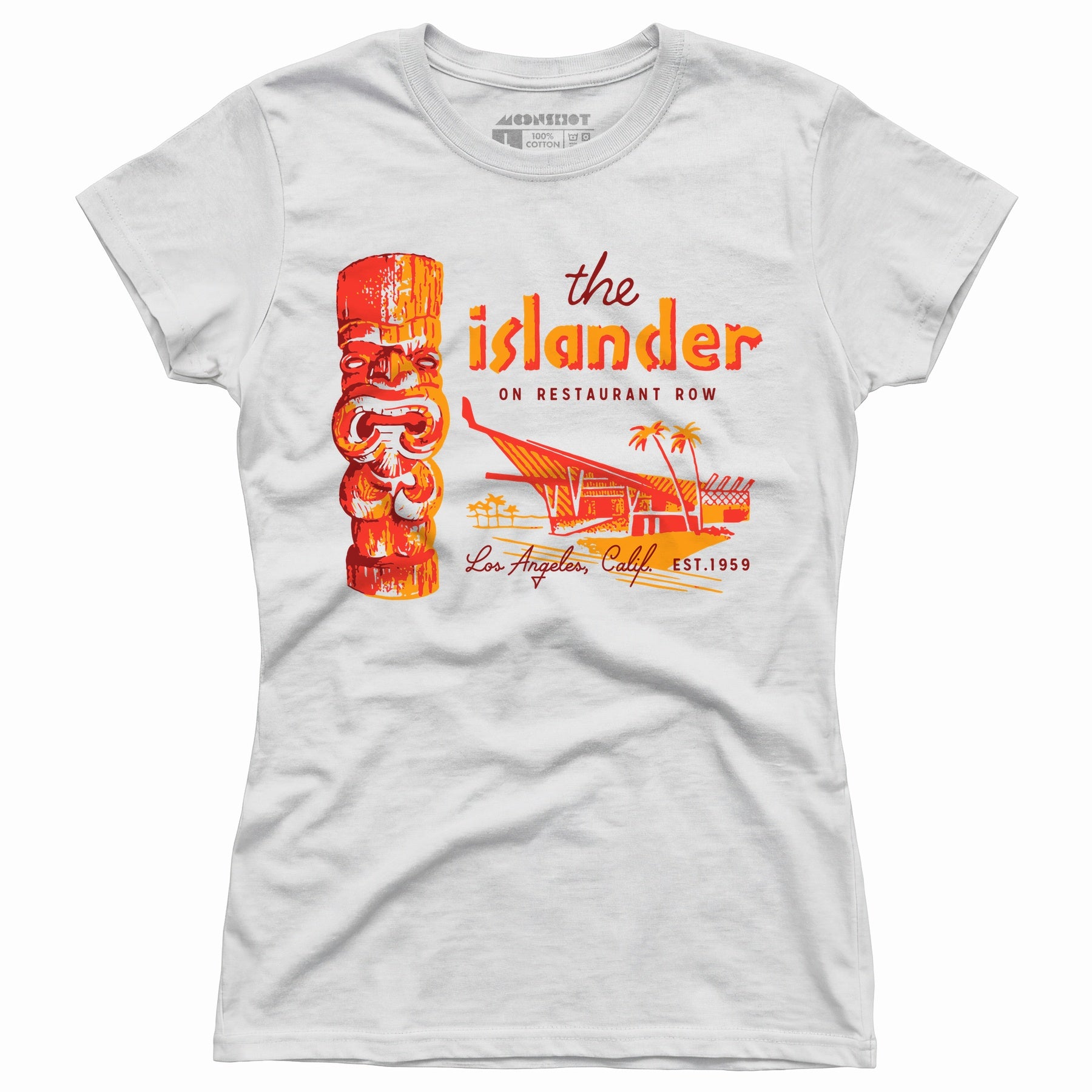 The Islander 1959 - Los Angeles, CA - Vintage Tiki Bar - Women's T-Shirt