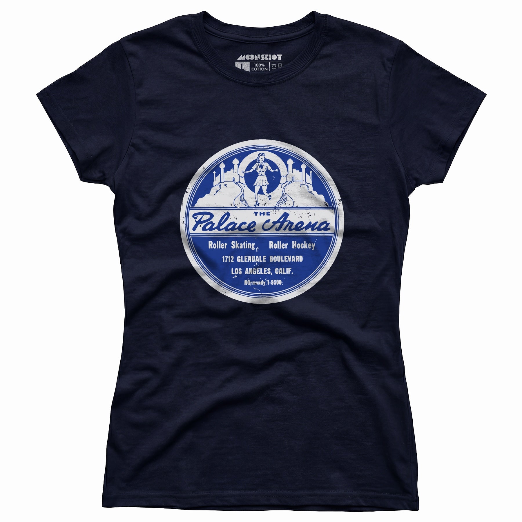 The Palace Arena - Los Angeles, CA - Vintage Roller Rink - Women's T-Shirt