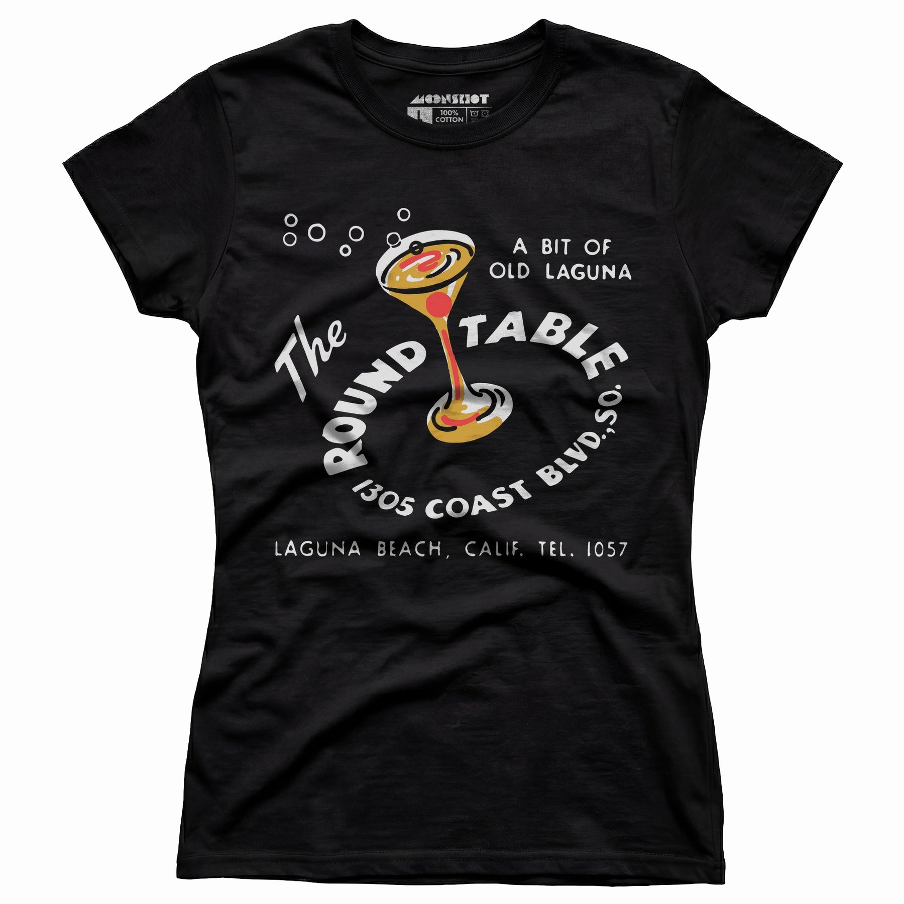 The Round Table - Laguna Beach, CA - Vintage Restaurant - Women's T-Shirt