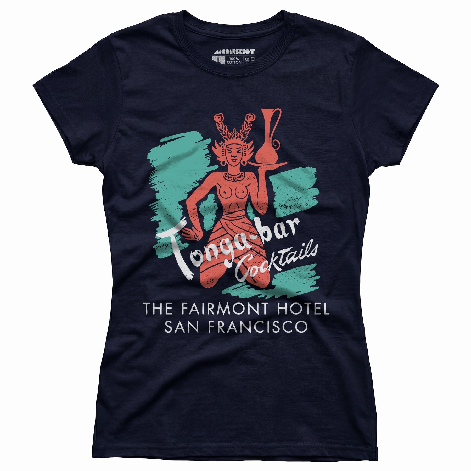 Tonga Room v2 - San Francisco, CA - Vintage Tiki Bar - Women's T-Shirt