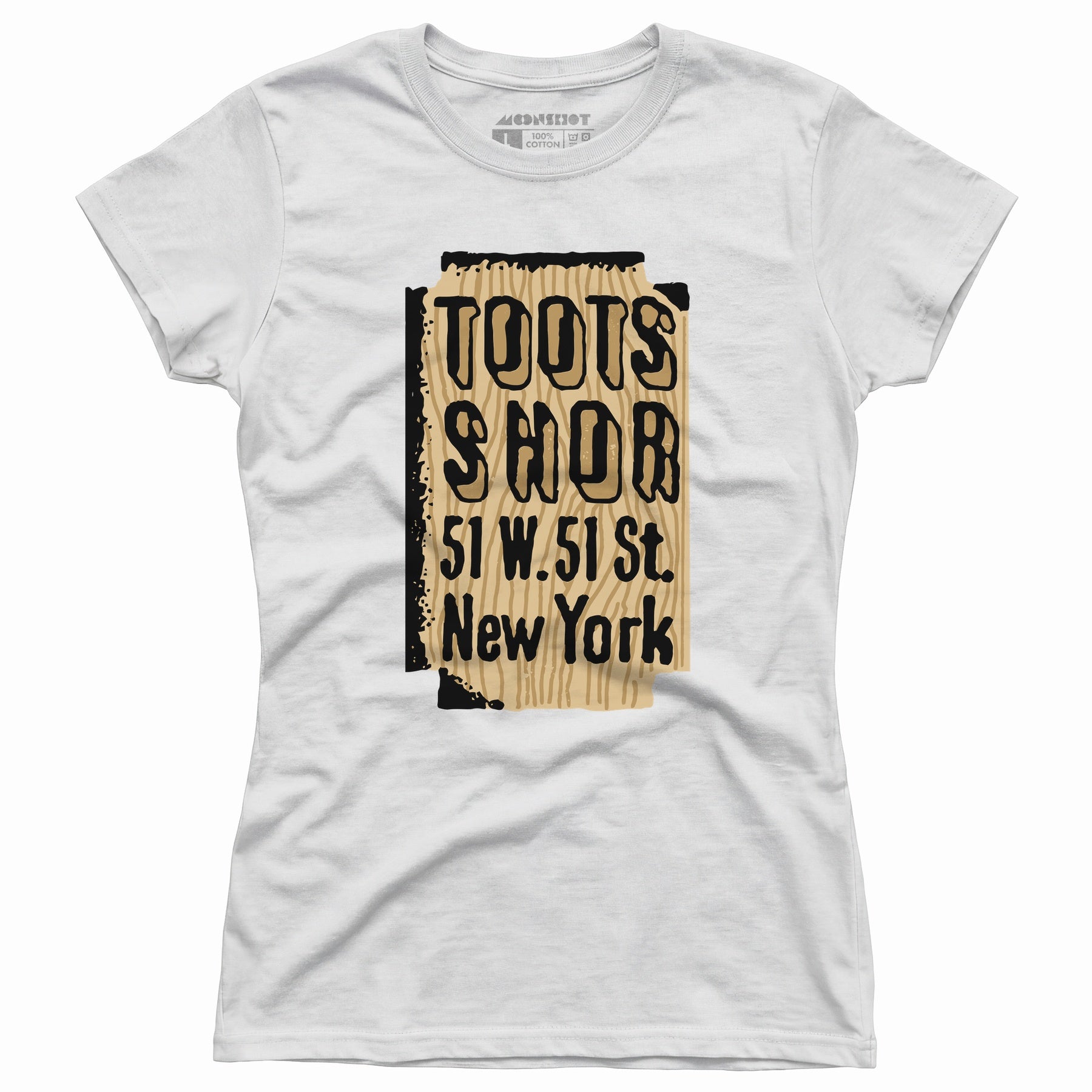 Toots Shor Sign - Manhattan, NY - Vintage Restaurant - Women's T-Shirt