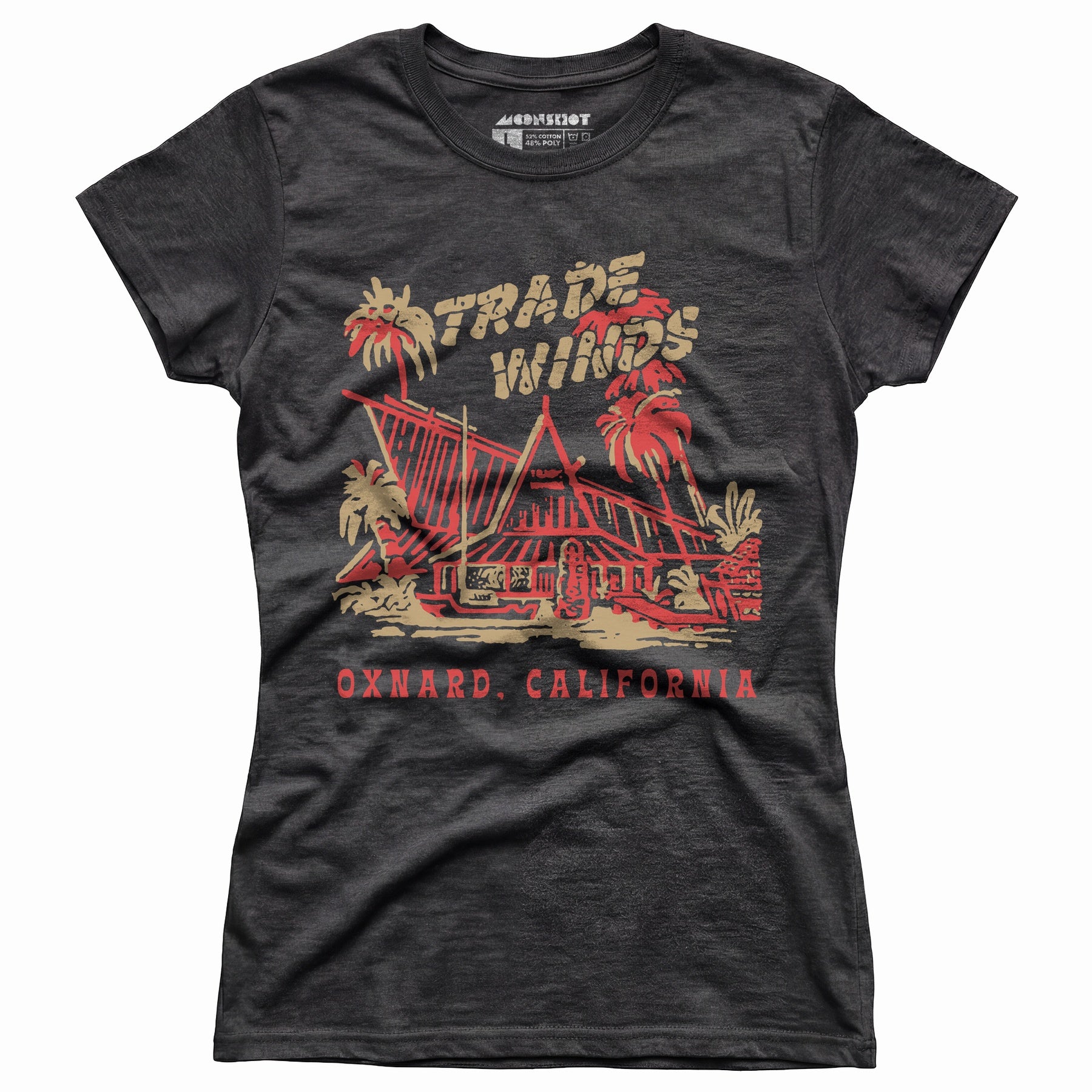 Trade Winds - Oxnard, CA - Vintage Tiki Bar - Women's T-Shirt