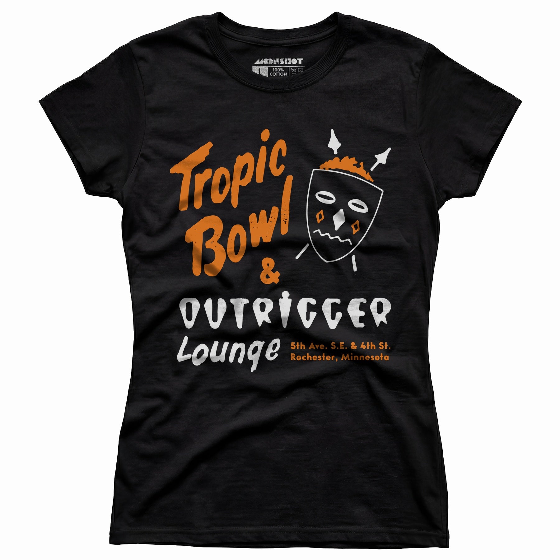 Tropic Bowl - Rochester, MN - Vintage Bowling Alley - Women's T-Shirt