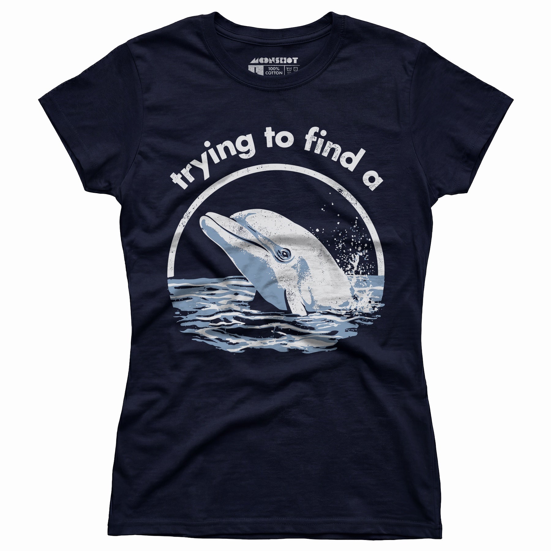 Trying to Find a Porpoise - Women's T-Shirt