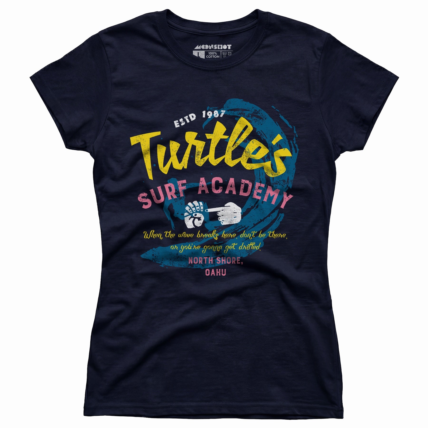Turtle's Surf Academy - North Shore Parody - Women's T-Shirt