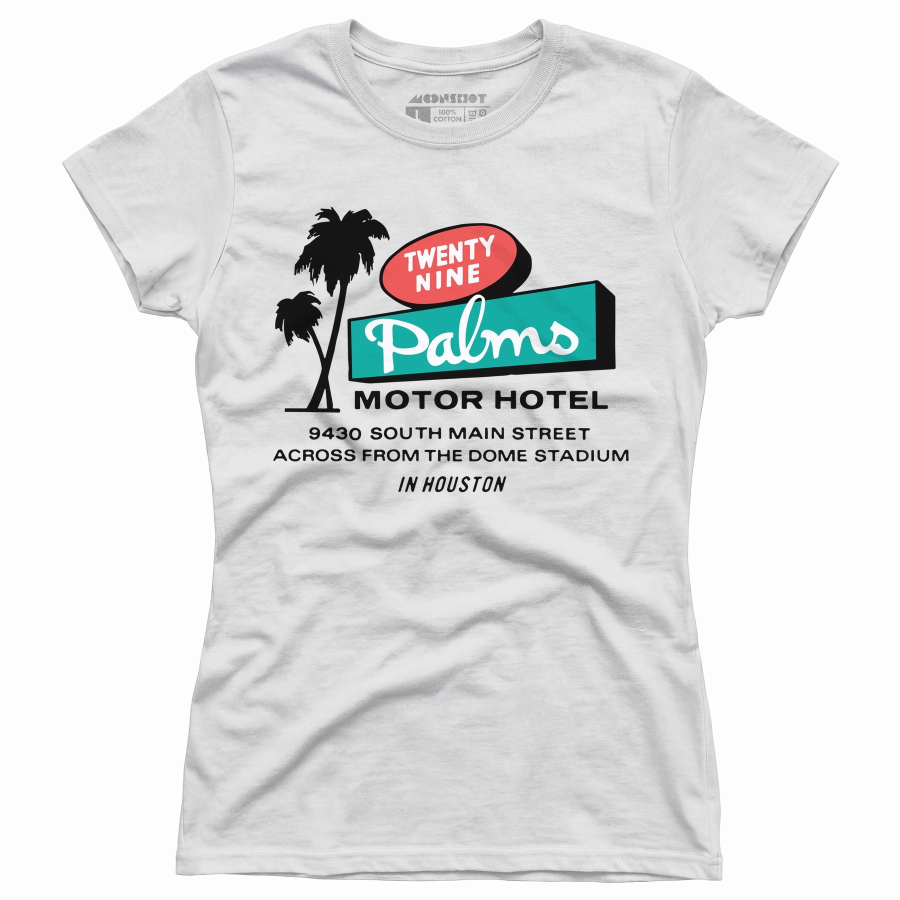 Twenty Nine Palms Motor Hotel - Houston, TX - Women's T-Shirt
