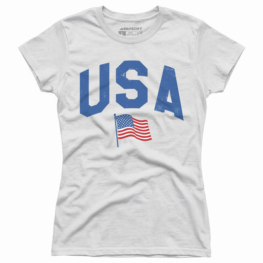 USA Flag - Women's T-Shirt