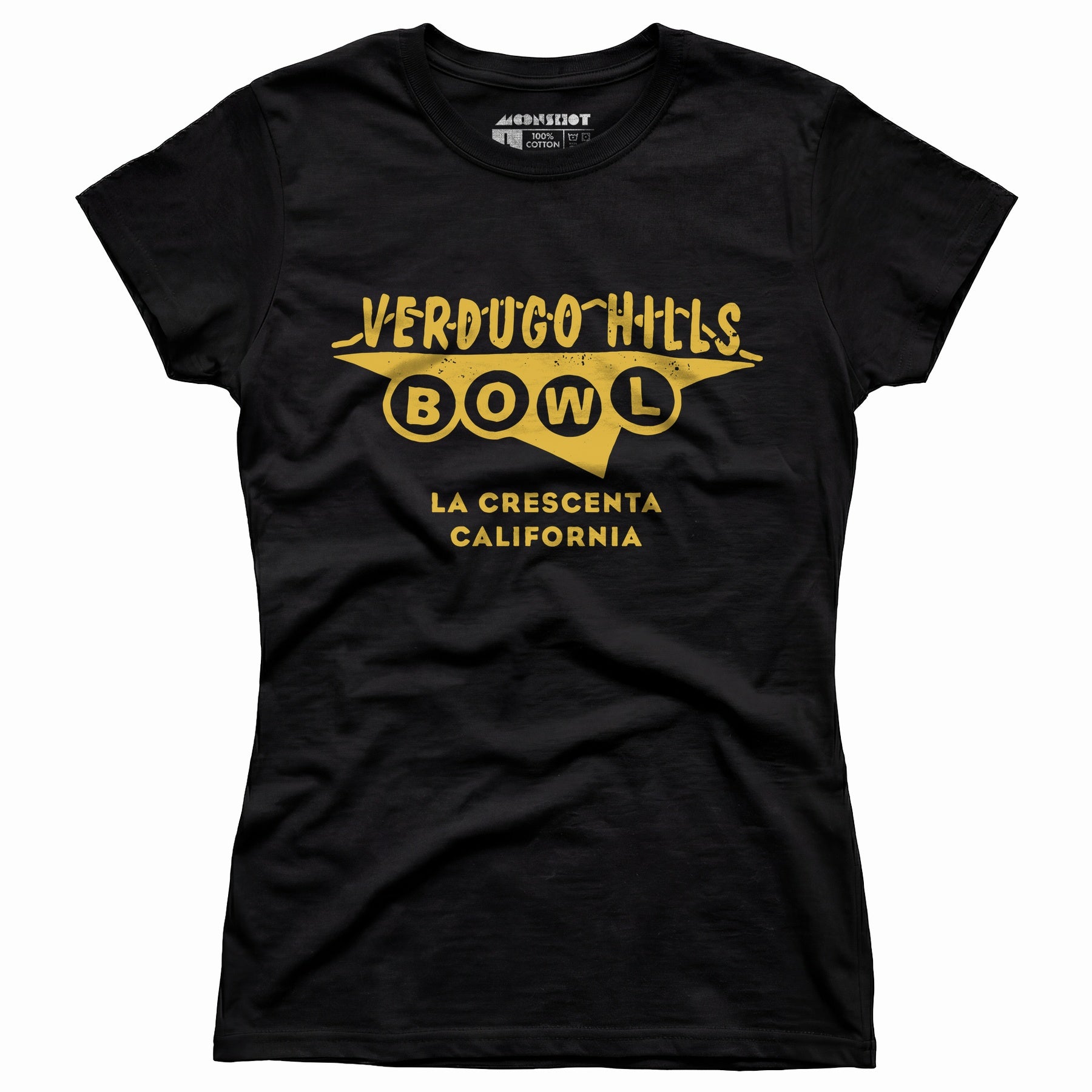 Verdugo Hills - La Crescenta, CA - Vintage Bowling Alley - Women's T-Shirt