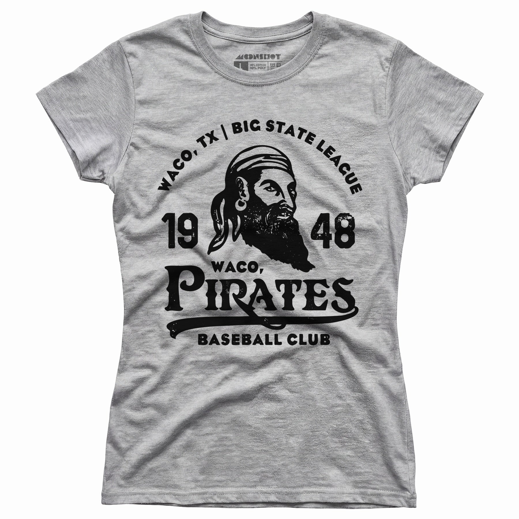 Waco Pirates - Texas - Vintage Defunct Baseball Teams - Women's T-Shirt