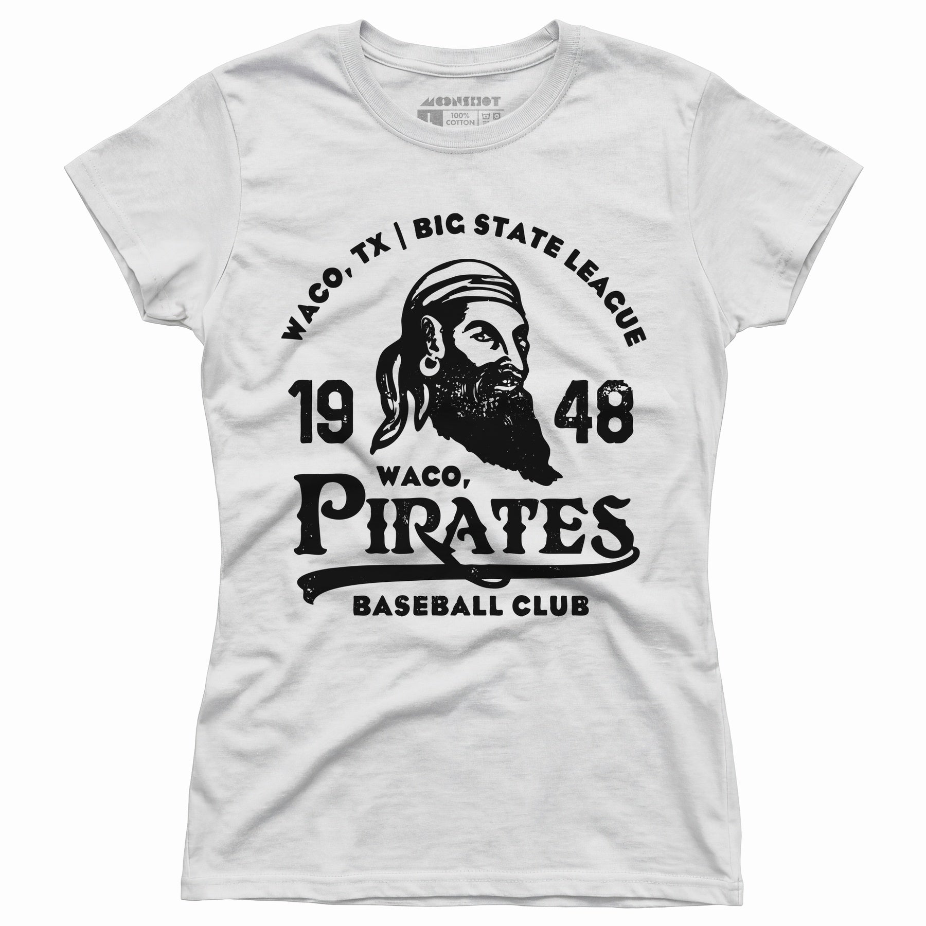 Waco Pirates - Texas - Vintage Defunct Baseball Teams - Women's T-Shirt