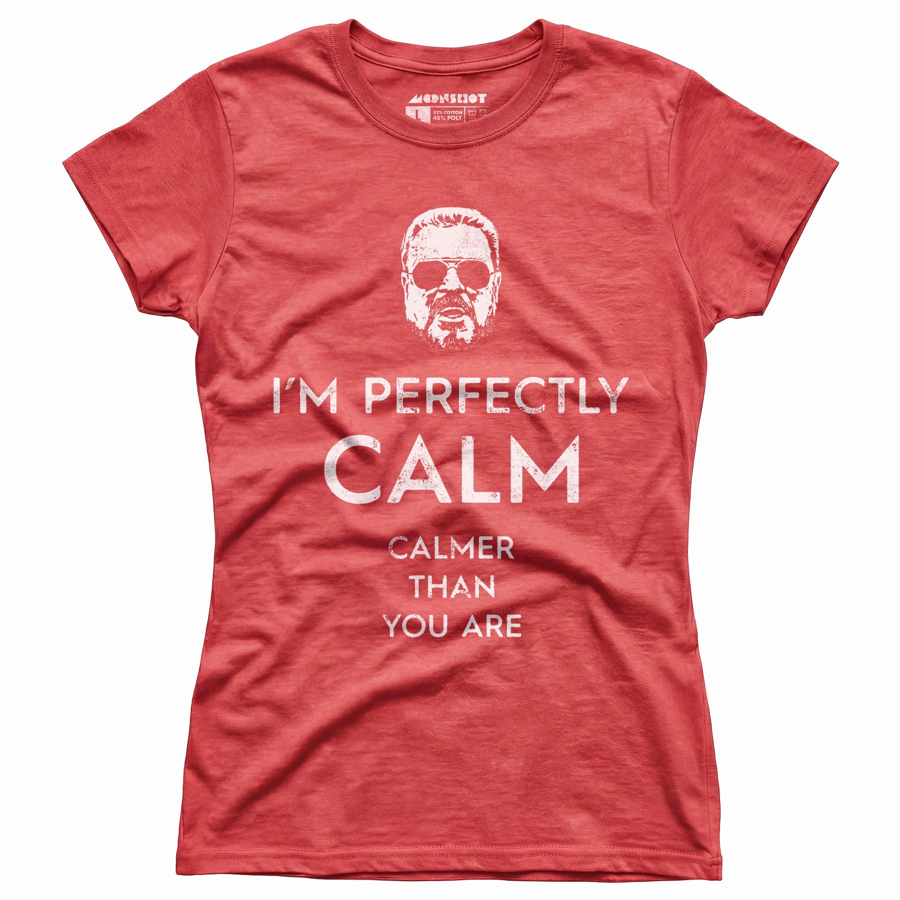 Walter Sobchak - Calmer Than You Are - Women's T-Shirt