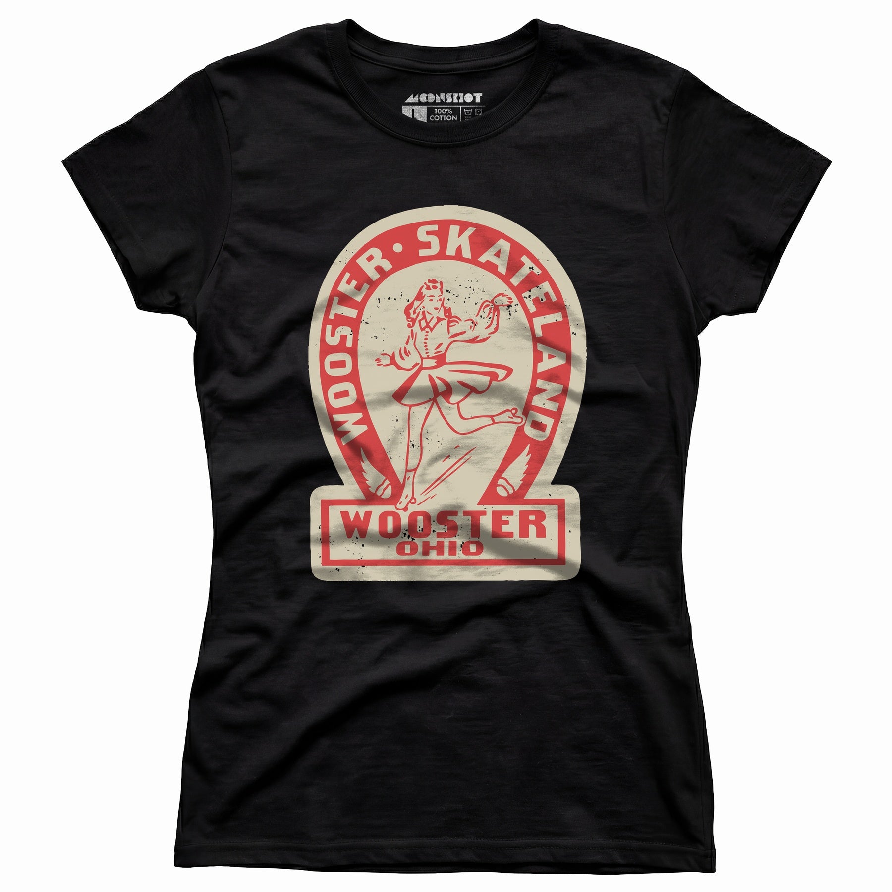 Wooster Skateland - Wooster, OH - Vintage Roller Rink - Women's T-Shirt