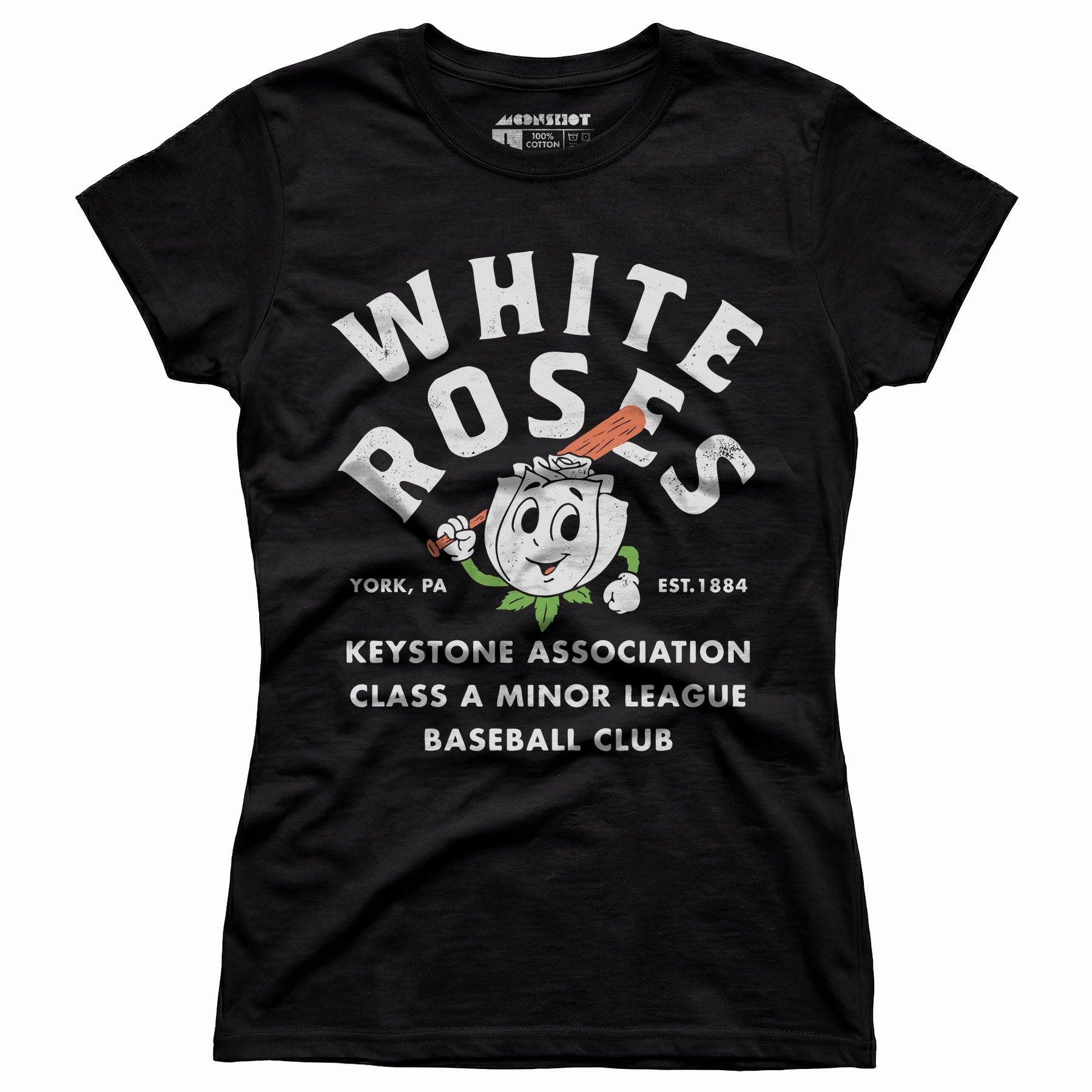 York White Roses - Pennsylvania - Vintage Defunct Baseball Teams - Women's T-Shirt