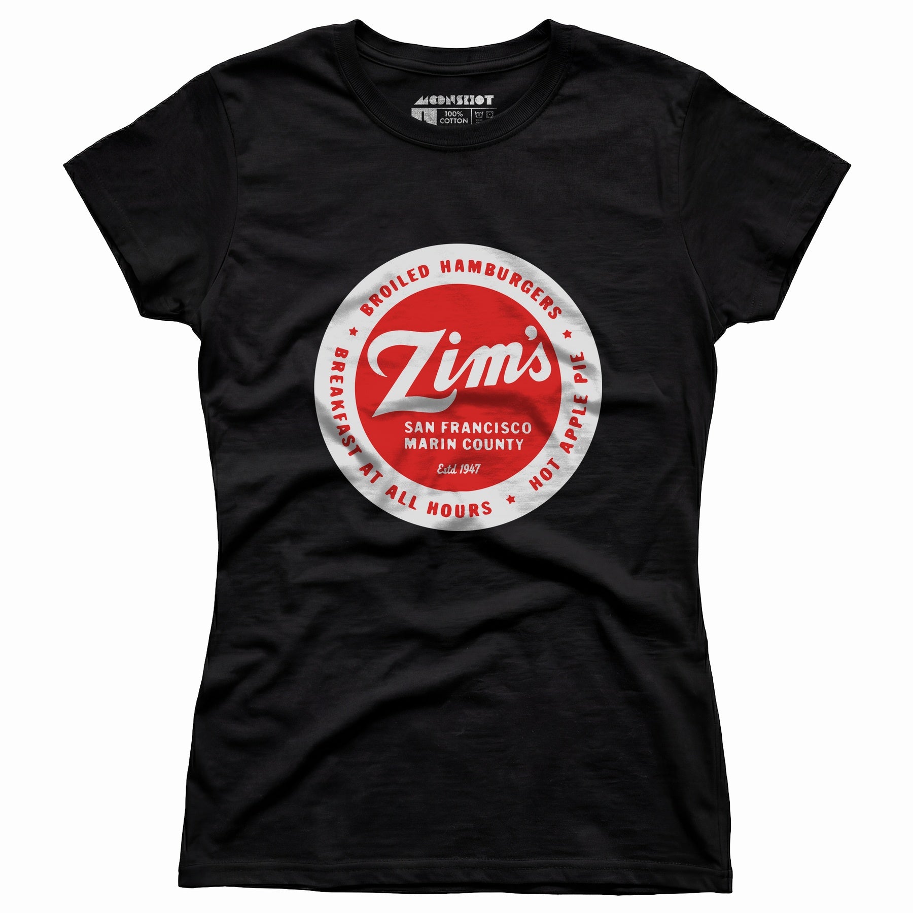 Zim's Hamburgers - San Francisco, CA - Vintage Restaurant - Women's T-Shirt