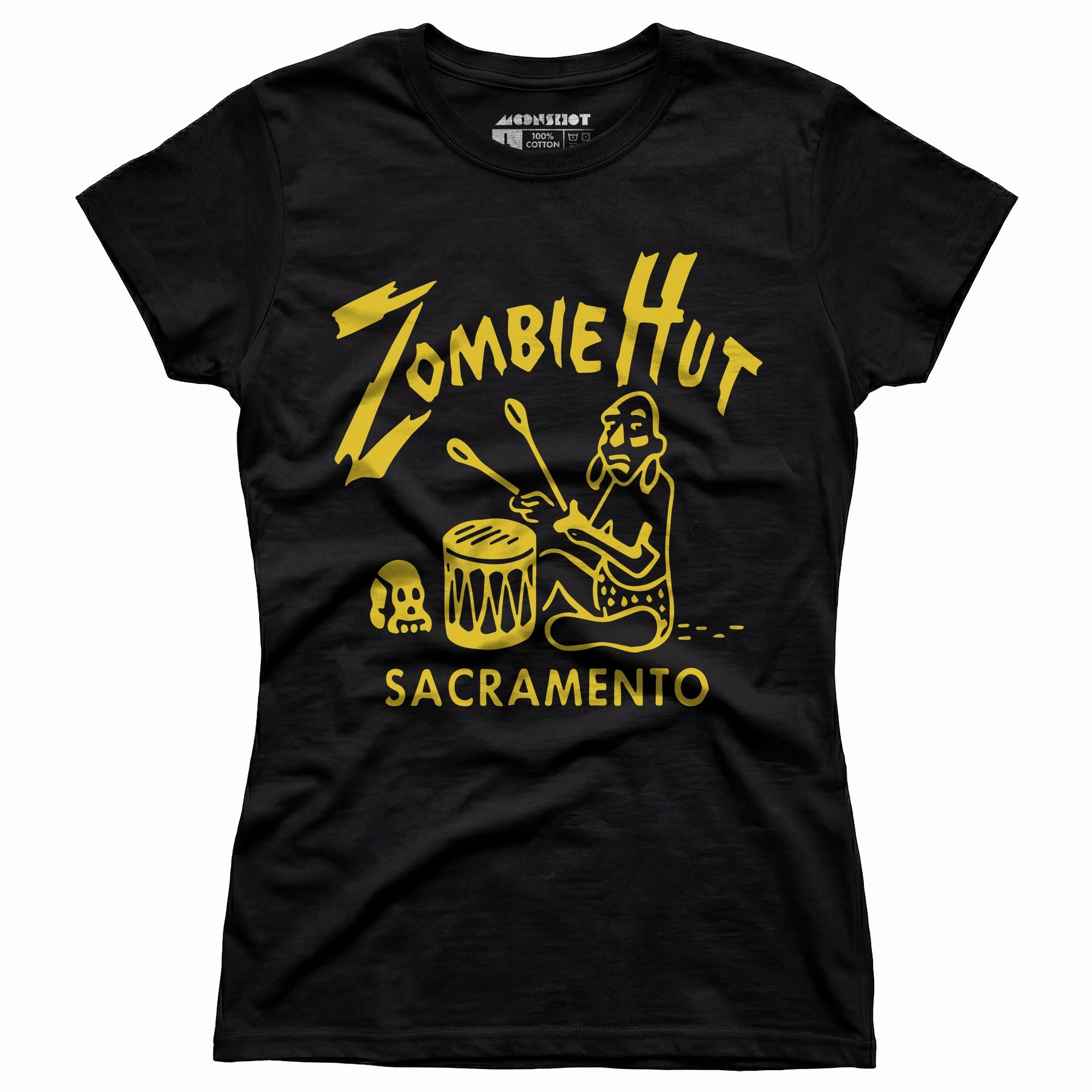 Zombie Hut - Sacramento, CA - Vintage Tiki Bar - Women's T-Shirt
