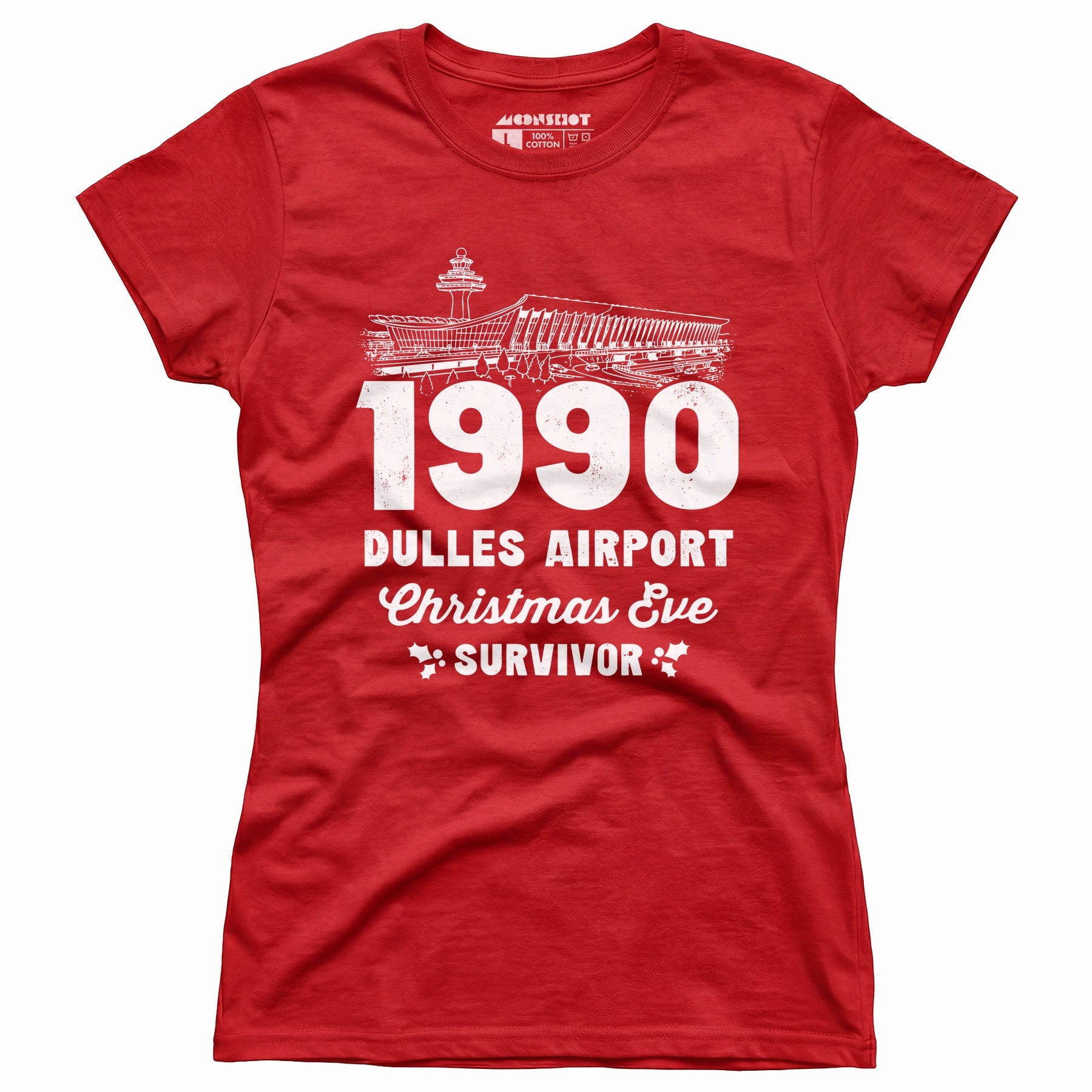 1990 Dulles Airport Christmas Eve Survivor - Women's T-Shirt