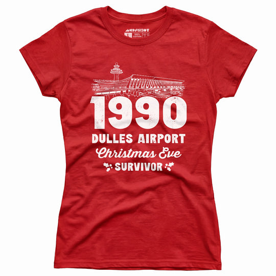 1990 Dulles Airport Christmas Eve Survivor - Women's T-Shirt