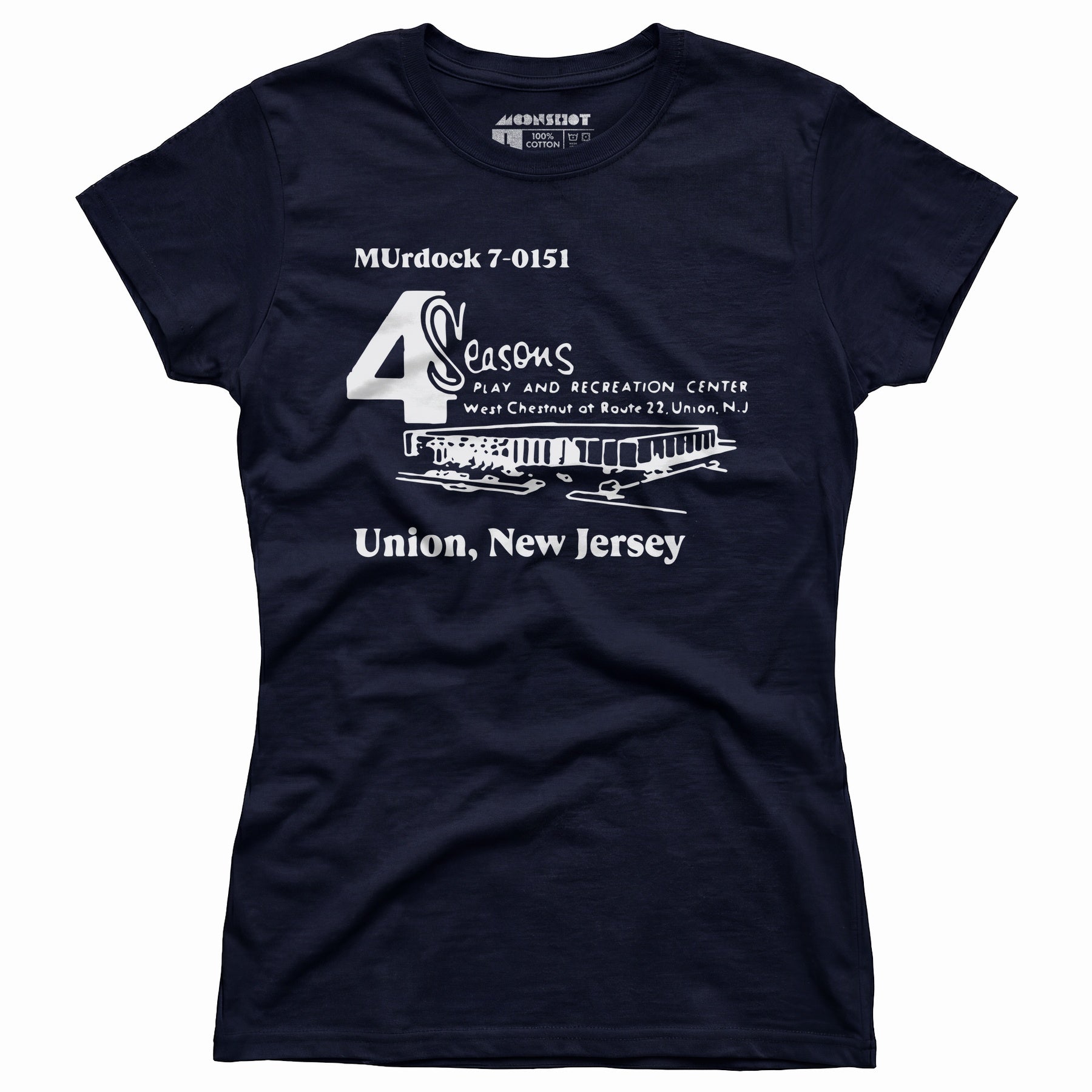 4 Seasons - Union, NJ - Vintage Bowling Alley - Women's T-Shirt
