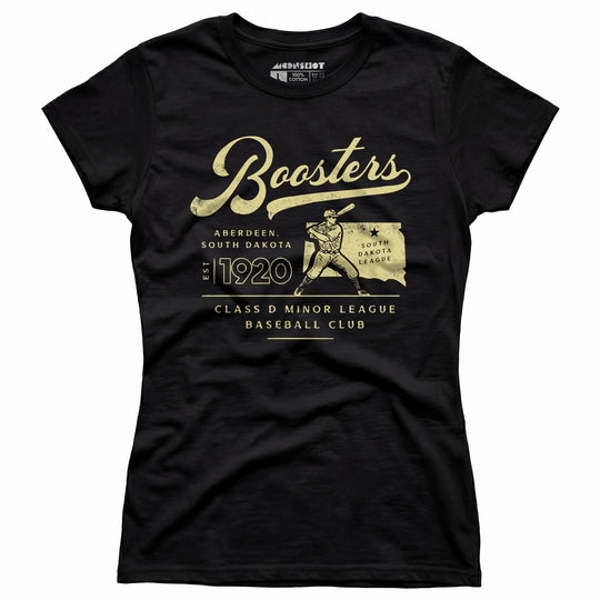 Aberdeen Boosters - South Dakota - Vintage Defunct Baseball Teams - Women's T-Shirt