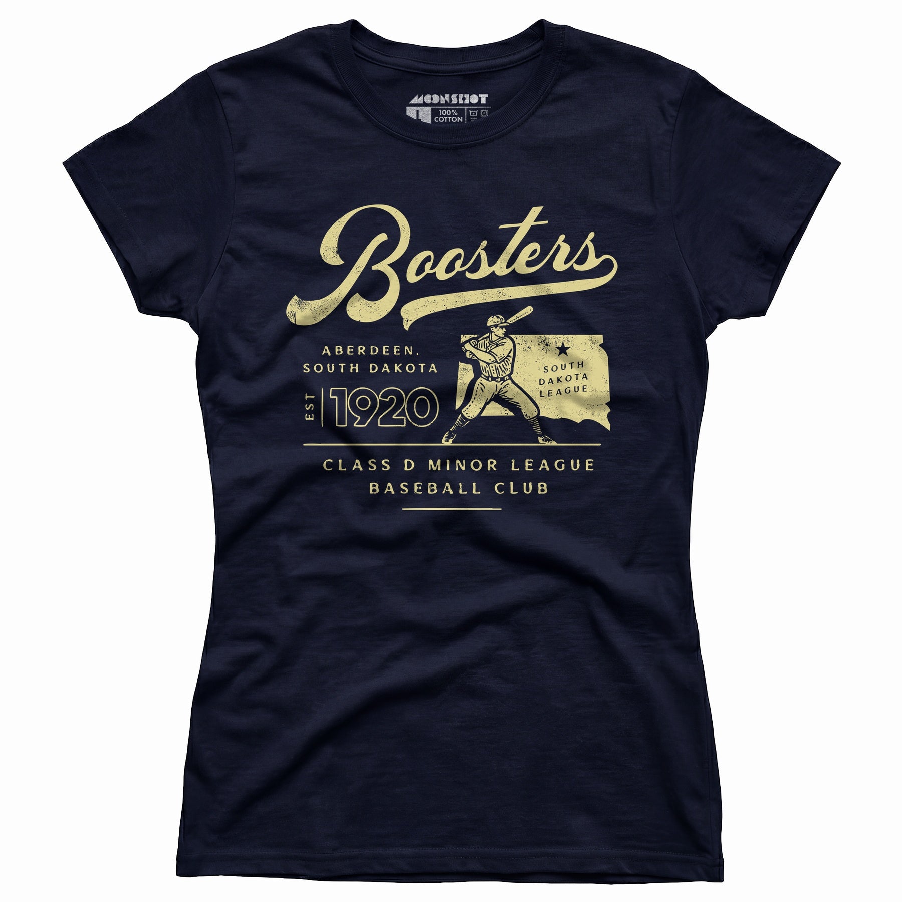 Aberdeen Boosters - South Dakota - Vintage Defunct Baseball Teams - Women's T-Shirt