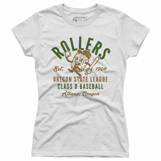 Albany Rollers - Oregon - Vintage Defunct Baseball Teams - Women's T-Shirt