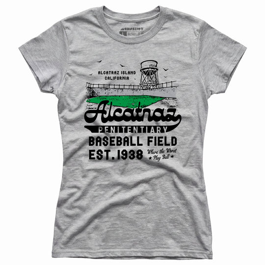 Alcatraz Penitentiary Baseball Field - Women's T-Shirt