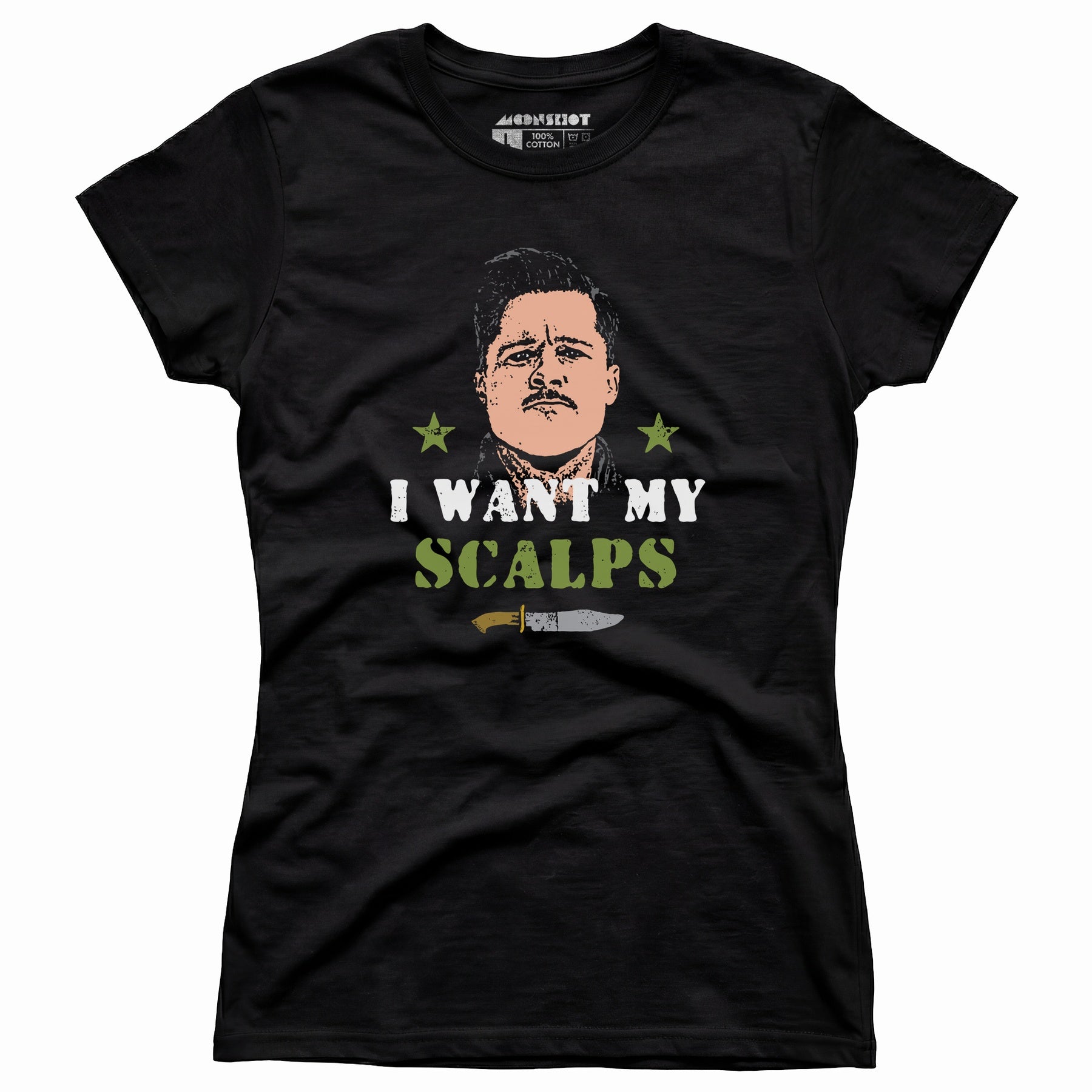 Aldo Raine - I Want My Scalps - Women's T-Shirt