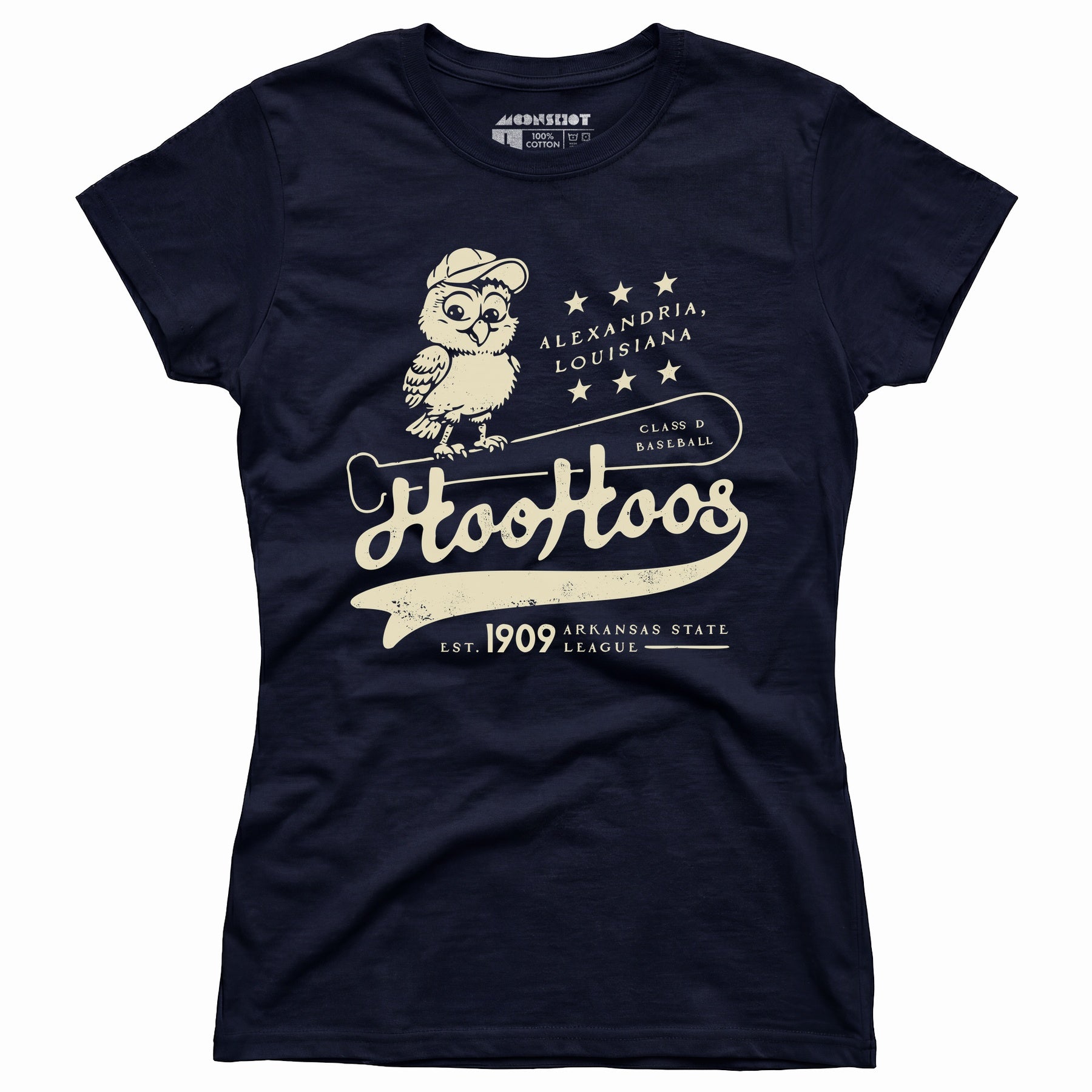 Alexandria Hoo Hoos - Louisiana - Vintage Defunct Baseball Teams - Women's T-Shirt