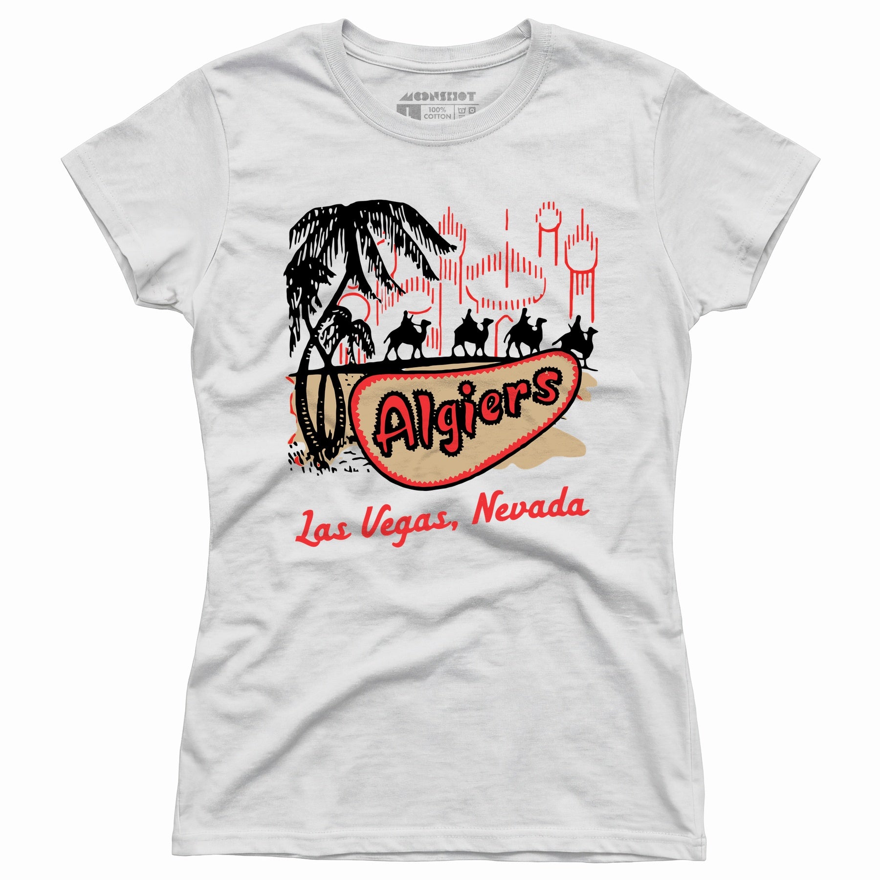 Algiers Hotel v2 - Vintage Las Vegas - Women's T-Shirt