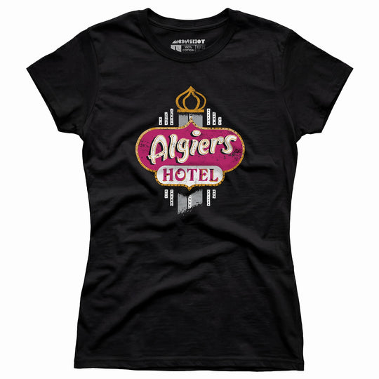Algiers Hotel - Vintage Las Vegas - Women's T-Shirt