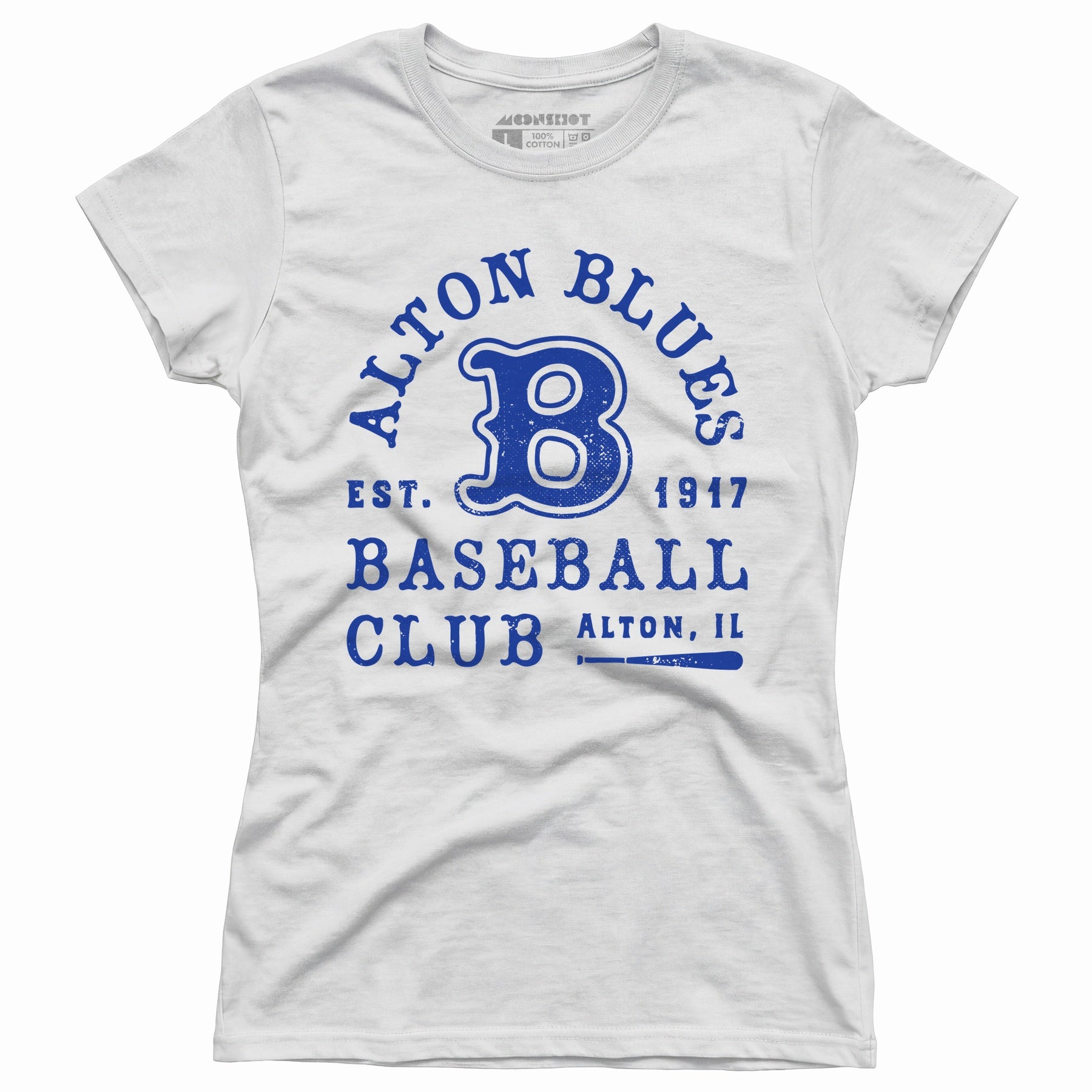 Alton Blues - Illinois - Vintage Defunct Baseball Teams - Women's T-Shirt
