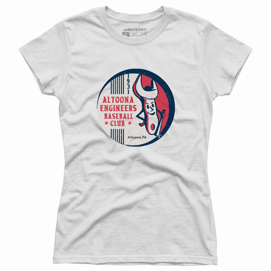 Altoona Engineers - Pennsylvania - Vintage Defunct Baseball Teams - Women's T-Shirt