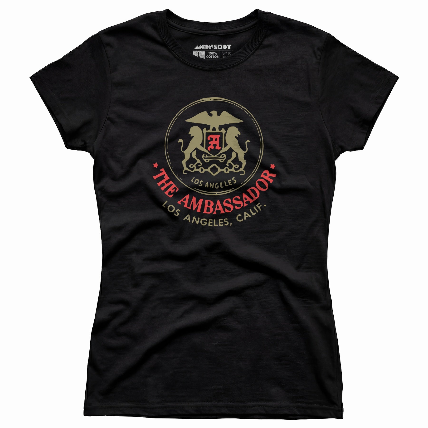 Ambassador Hotel - Los Angeles, CA - Vintage Hotel - Women's T-Shirt