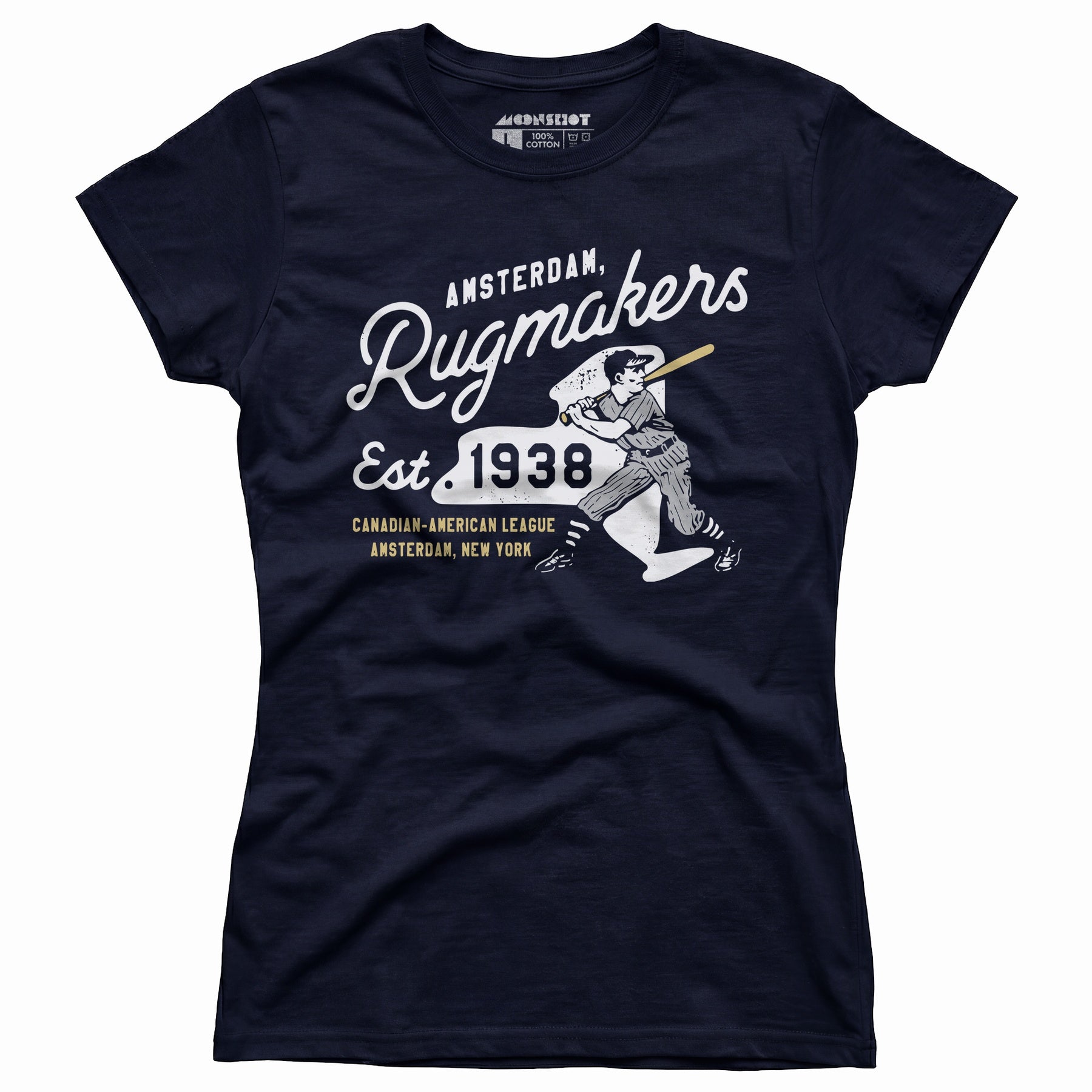 Amsterdam Rugmakers - New York - Vintage Defunct Baseball Teams - Women's T-Shirt