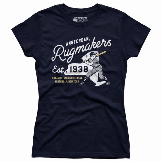 Amsterdam Rugmakers - New York - Vintage Defunct Baseball Teams - Women's T-Shirt