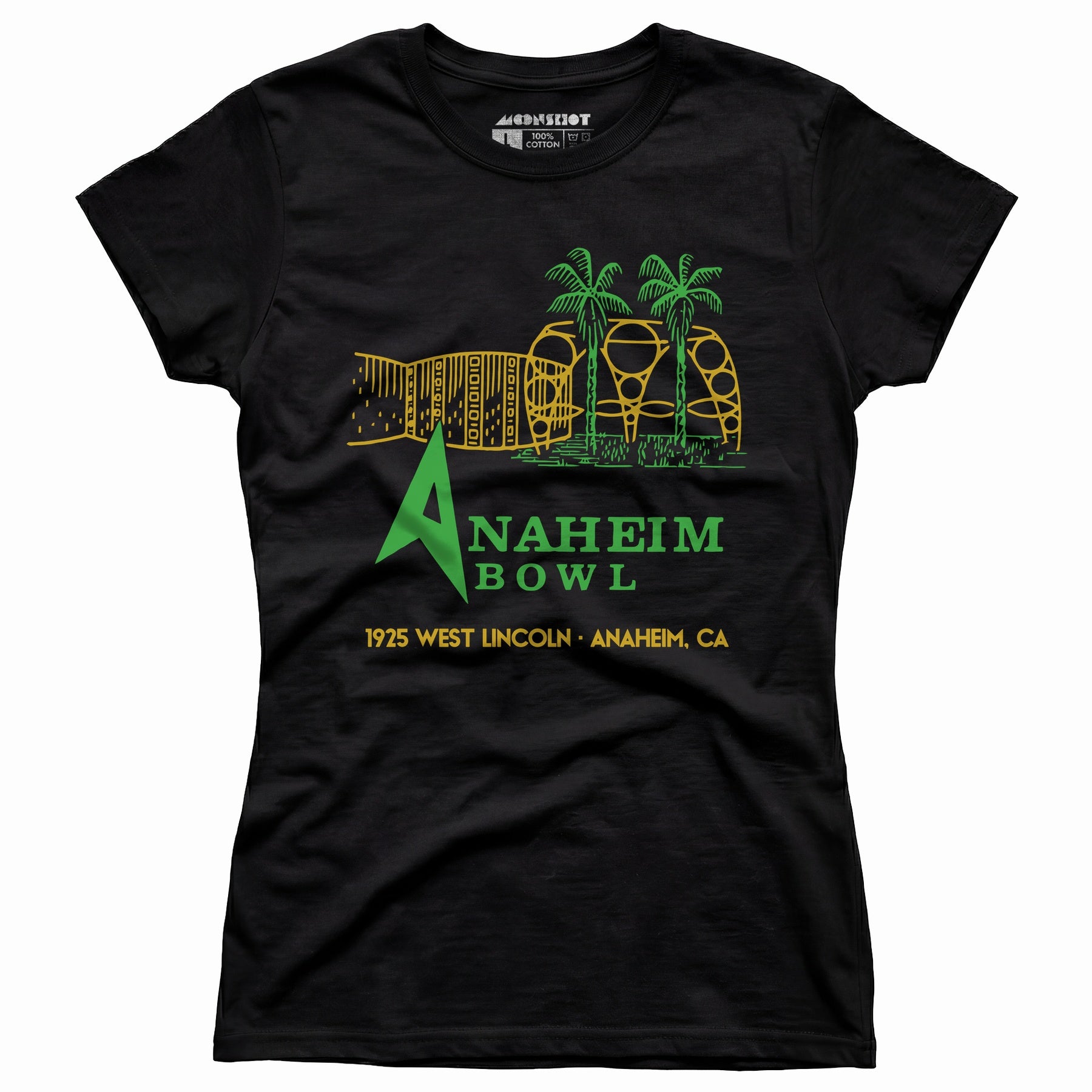 Anaheim Bowl - Anaheim, CA - Vintage Bowling Alley - Women's T-Shirt