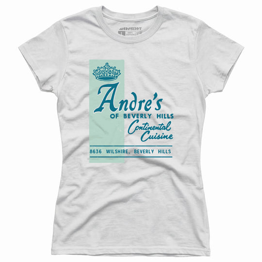 Andre's - Beverly Hills, CA - Vintage Restaurant - Women's T-Shirt