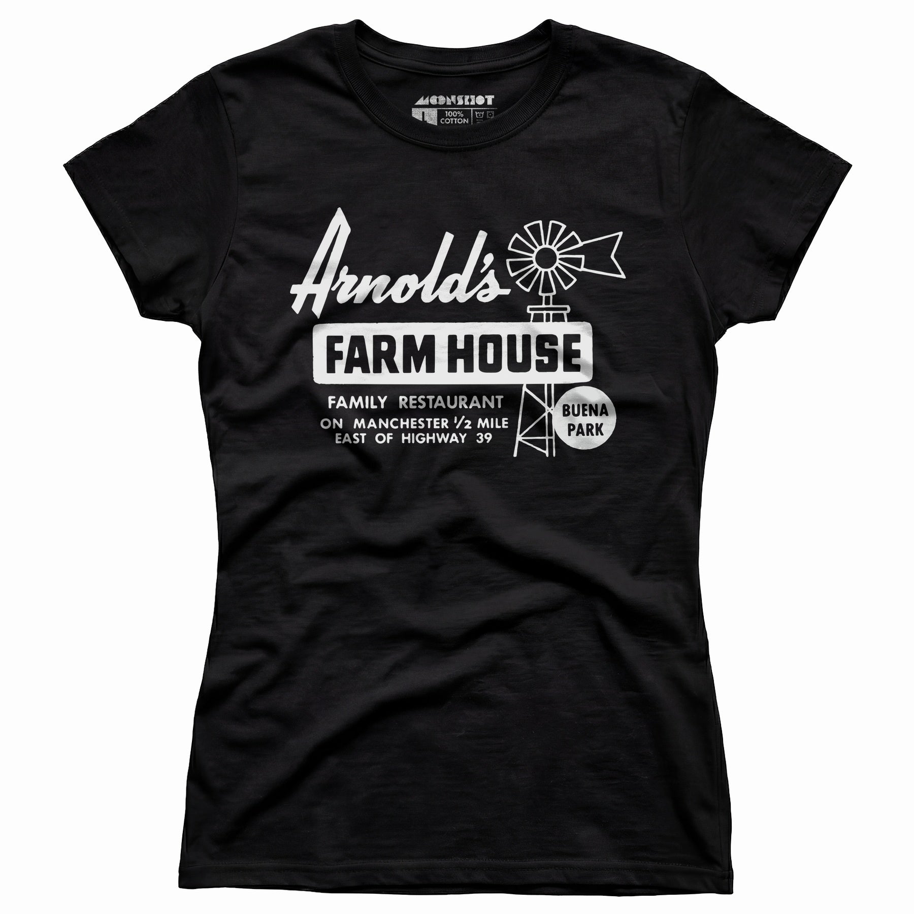 Arnold's Farmhouse - Buena Park, CA - Vintage Restaurant - Women's T-Shirt