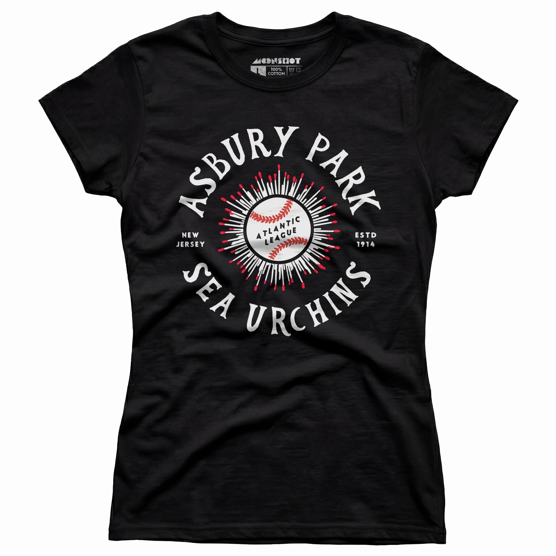Asbury Park Sea Urchins - New Jersey - Vintage Defunct Baseball Teams - Women's T-Shirt