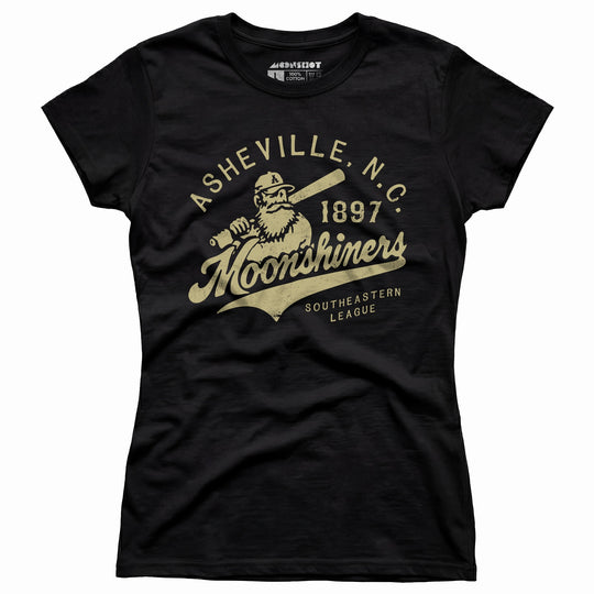 Asheville Moonshiners - North Carolina - Vintage Defunct Baseball Teams - Women's T-Shirt