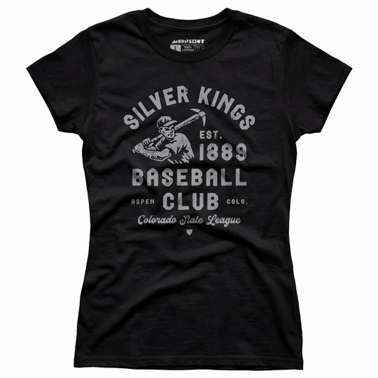 Aspen Silver Kings - Colorado - Vintage Defunct Baseball Teams - Women's T-Shirt