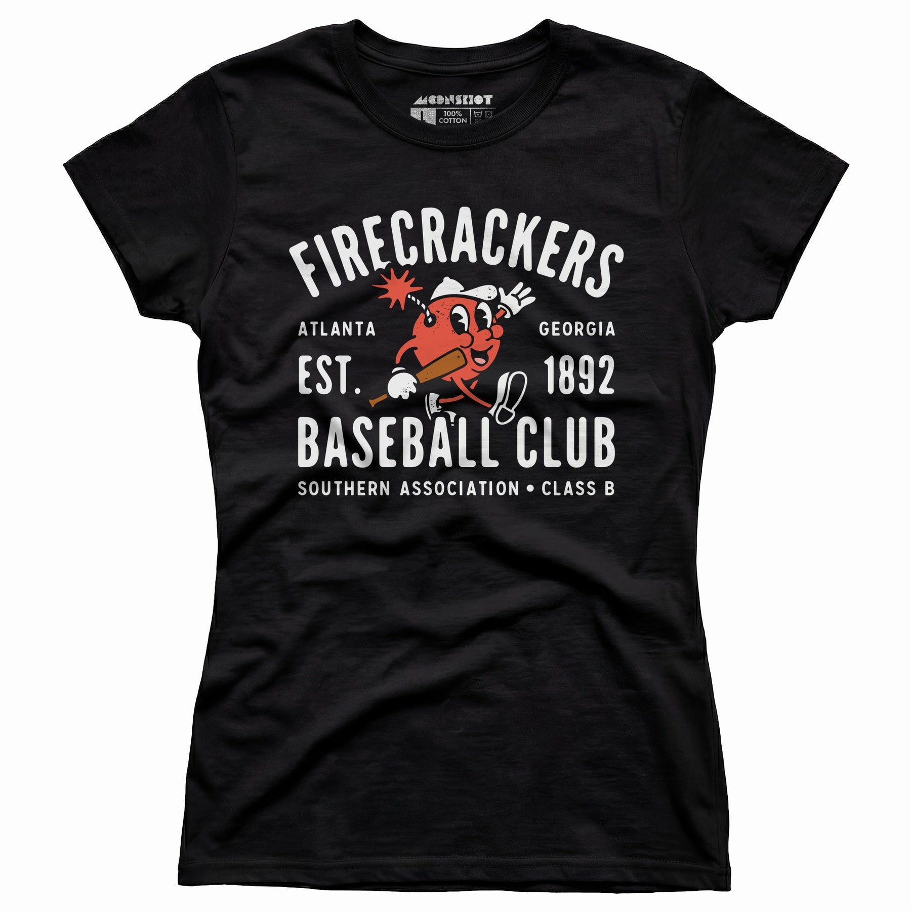 Atlanta Firecrackers - Georgia - Vintage Defunct Baseball Teams - Women's T-Shirt
